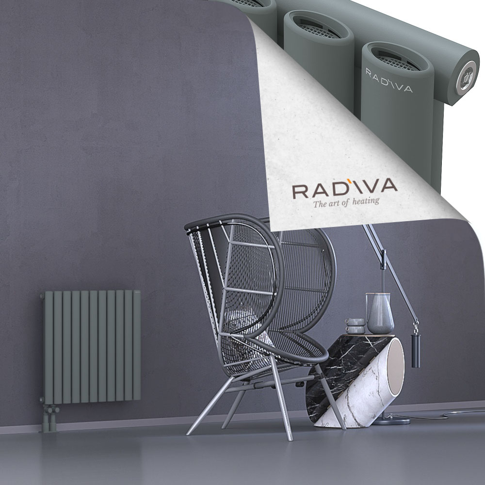 Bia Aluminium Radiator 600x630 Anthracite - 4