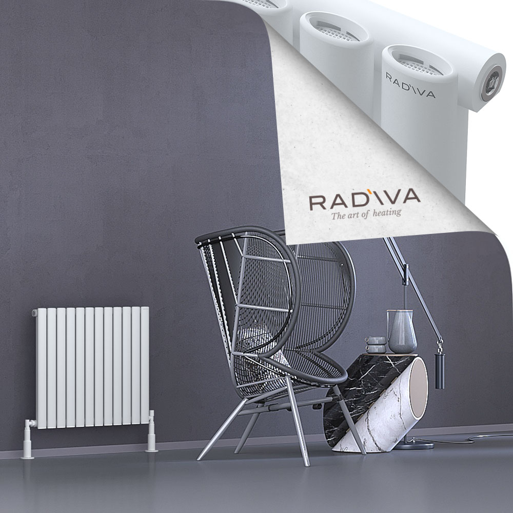 Bia Aluminium Radiator 600x688 White - 1