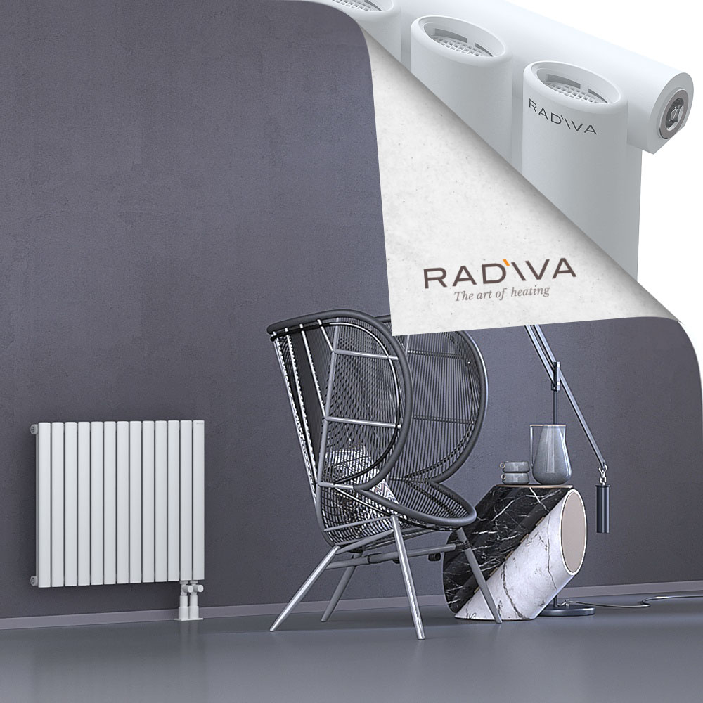 Bia Aluminium Radiator 600x746 White - 3