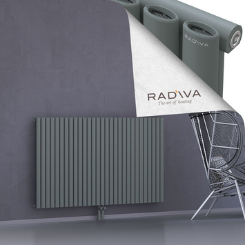 Bia Aluminium Radiator 900x1674 Anthracite Bottom Middle 50mm