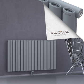 Bia Aluminium Radiator 900x1848 Grey Bottom Middle 50mm