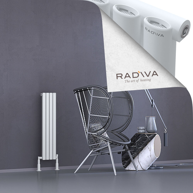 Bia Aluminium Radiator 900x224 White 