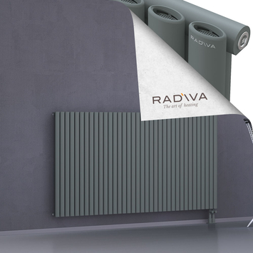 Bia Alüminyum Radyatör 1000x2080 Antrasit Alt Sağ 50mm