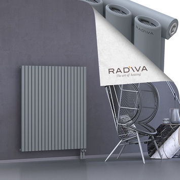 Bia Alüminyum Radyatör 1200x1152 Gri Alt Sağ 50mm