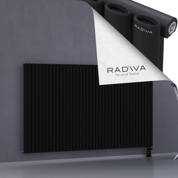 Bia Alüminyum Radyatör 1200x2312 Siyah Alt Sağ 50mm