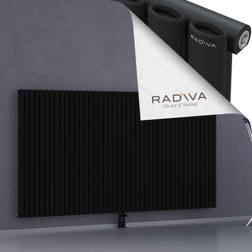 Bia Alüminyum Radyatör 1200x2486 Siyah Alt Orta 50mm