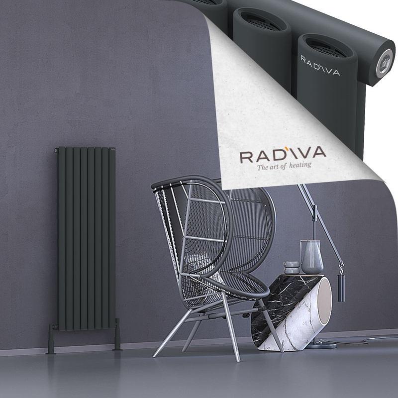Bia Alüminyum Radyatör 1200x456 Koyu Antrasit 