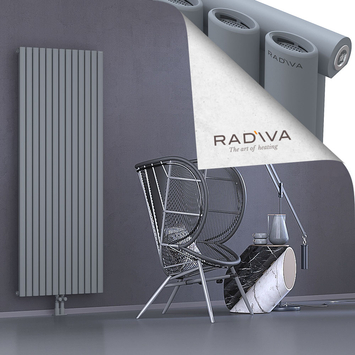 Bia Alüminyum Radyatör 1800x746 Gri Alt Orta 50mm