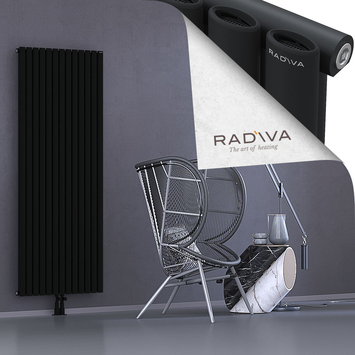 Bia Alüminyum Radyatör 1800x746 Siyah Alt Orta 50mm