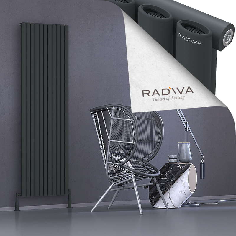 Bia Alüminyum Radyatör 1900x630 Koyu Antrasit 