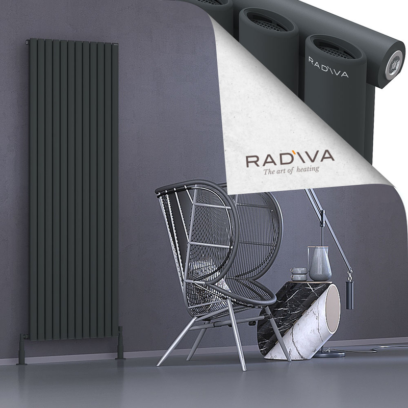 Bia Alüminyum Radyatör 1900x688 Koyu Antrasit 