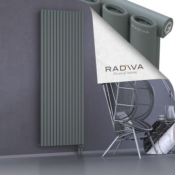 Bia Alüminyum Radyatör 2000x804 Antrasit Alt Sağ 50mm