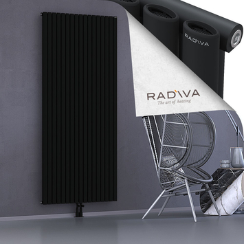 Bia Alüminyum Radyatör 2000x978 Siyah Alt Orta 50mm