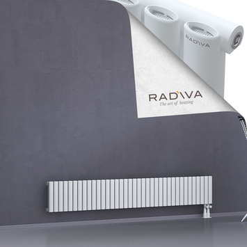 Bia Alüminyum Radyatör 300x2138 Beyaz Alt Sağ 50mm