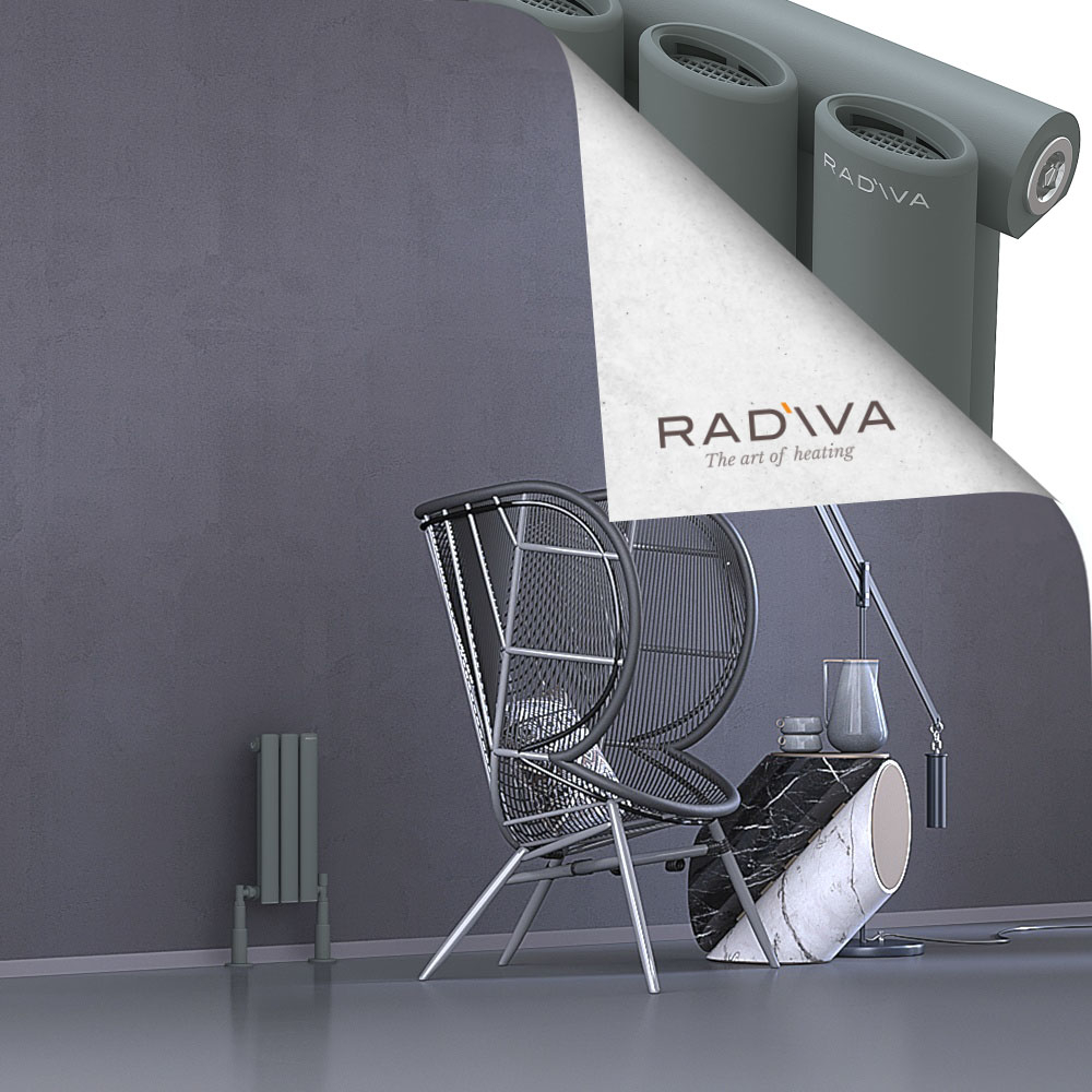 Bia Alüminyum Radyatör 400x166 Antrasit - 1