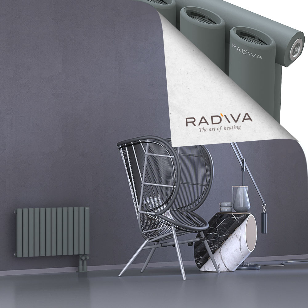 Bia Alüminyum Radyatör 400x746 Antrasit - 3