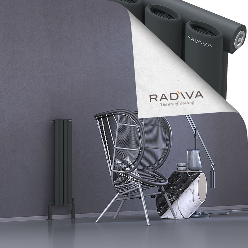 Bia Alüminyum Radyatör 900x224 Koyu Antrasit 