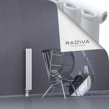 Bia Radiateur En Aluminium 1000x166 Blanc Bas à gauche 50mm