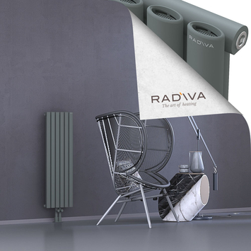 Bia Radiateur En Aluminium 1000x340 Anthracite Bas Milieu 50mm