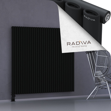 Bia Radiateur En Aluminium 1500x1790 Noir Bas à gauche 50mm