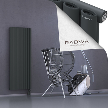 Bia Radiateur En Aluminium 1500x630 Anthracite Foncé Bas à droite 50mm