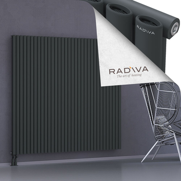 Bia Radiateur En Aluminium 1600x1906 Anthracite Foncé Bas à gauche 50mm