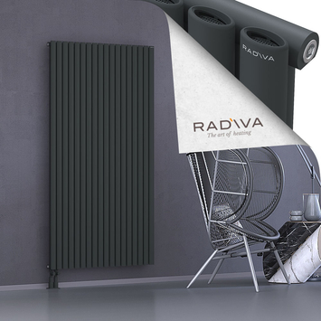 Bia Radiateur En Aluminium 1800x1036 Anthracite Foncé Bas à gauche 50mm