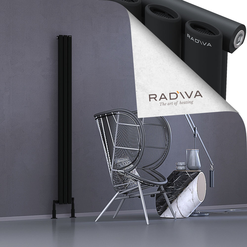 Bia Radiateur En Aluminium 1800x166 Noir 
