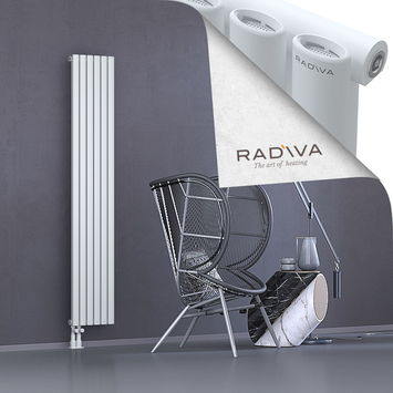 Bia Radiateur En Aluminium 1800x340 Blanc Bas à gauche 50mm