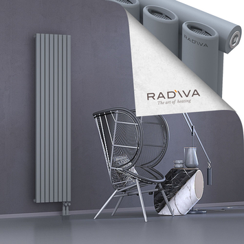 Bia Radiateur En Aluminium 1800x456 Gris Bas à droite 50mm