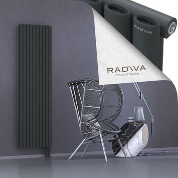 Bia Radiateur En Aluminium 1800x572 Anthracite Foncé Bas à droite 50mm