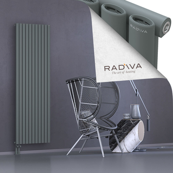 Bia Radiateur En Aluminium 1800x630 Anthracite Bas à gauche 50mm