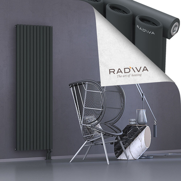 Bia Radiateur En Aluminium 1800x630 Anthracite Foncé Bas à droite 50mm
