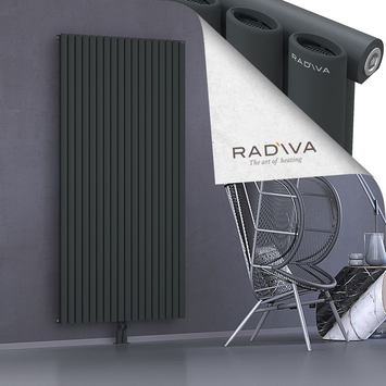 Bia Radiateur En Aluminium 1900x1036 Anthracite Foncé Bas Milieu 50mm