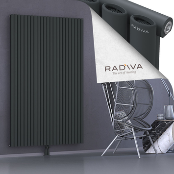 Bia Radiateur En Aluminium 1900x1326 Anthracite Foncé Bas Milieu 50mm