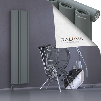 Bia Radiateur En Aluminium 1900x572 Anthracite Bas à gauche 50mm