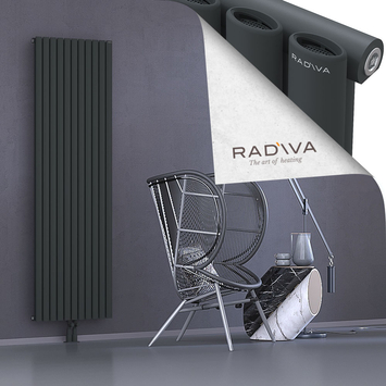 Bia Radiateur En Aluminium 1900x630 Anthracite Foncé Bas Milieu 50mm