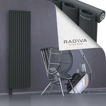 Bia Radiateur En Aluminium 1900x630 Anthracite Foncé Bas à gauche 50mm