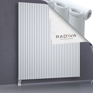 Bia Radiateur En Aluminium 2000x2138 Blanc Bas à gauche 50mm
