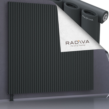 Bia Radiateur En Aluminium 2000x2486 Anthracite Foncé Bas à gauche 50mm