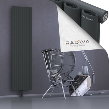 Bia Radiateur En Aluminium 2000x572 Anthracite Foncé Bas Milieu 50mm