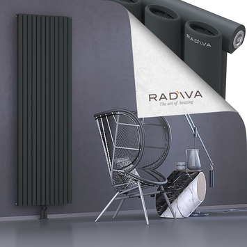 Bia Radiateur En Aluminium 2000x688 Anthracite Foncé Bas Milieu 50mm