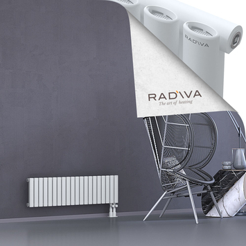 Bia Radiateur En Aluminium 300x1152 Blanc Bas à droite 50mm