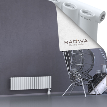 Bia Radiateur En Aluminium 300x1210 Blanc Bas à droite 50mm