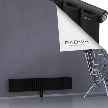 Bia Radiateur En Aluminium 300x1848 Noir Bas Milieu 50mm