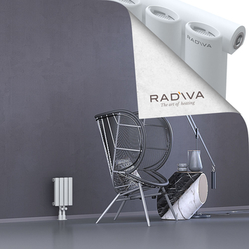 Bia Radiateur En Aluminium 300x224 Blanc Bas Milieu 50mm