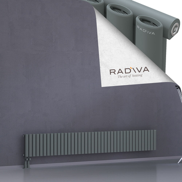 Bia Radiateur En Aluminium 300x2312 Anthracite Bas à gauche 50mm