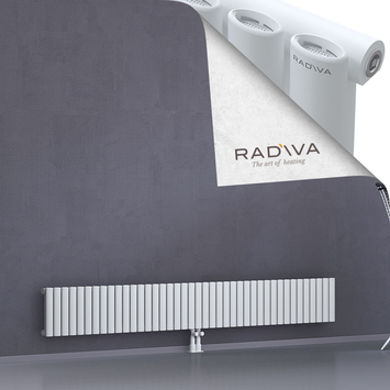 Bia Radiateur En Aluminium 300x2370 Blanc Bas Milieu 50mm