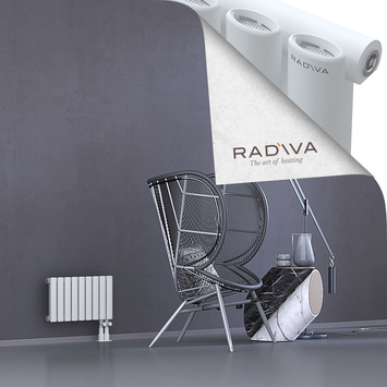 Bia Radiateur En Aluminium 300x514 Blanc Bas à droite 50mm