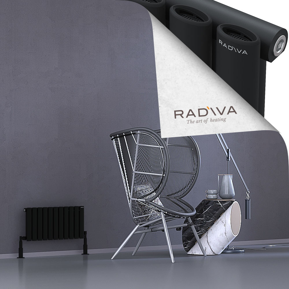 Bia Radiateur En Aluminium 300x630 Noir - 1